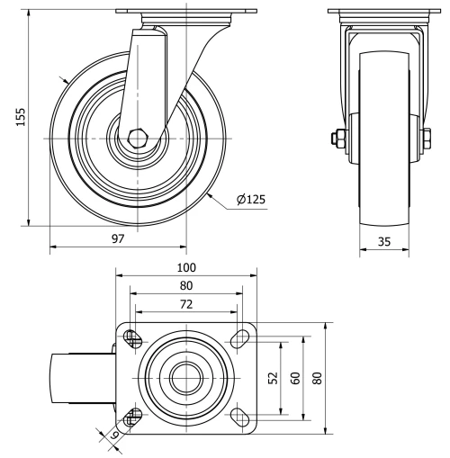 Données techniques TW0125
