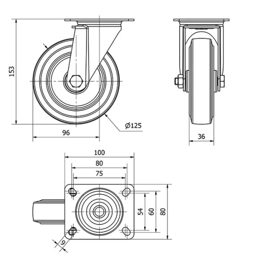 Données techniques TW0125