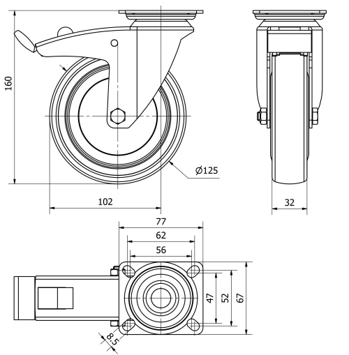 Données techniques TW0064