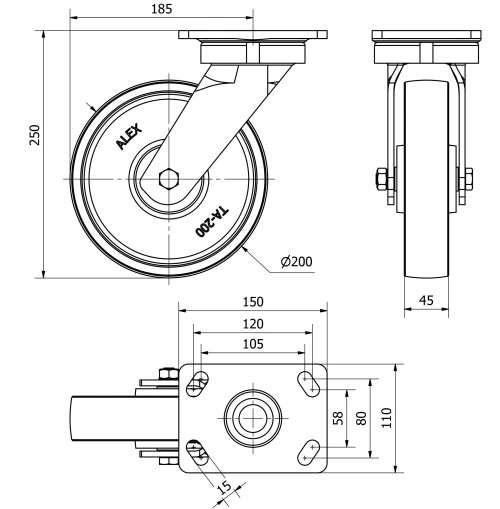 Données techniques 4-0380