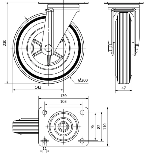 Données techniques TW0257