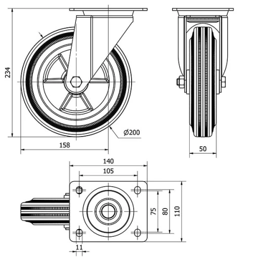 Données techniques TW0257