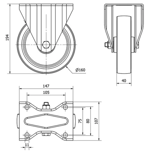 Données techniques TW0303