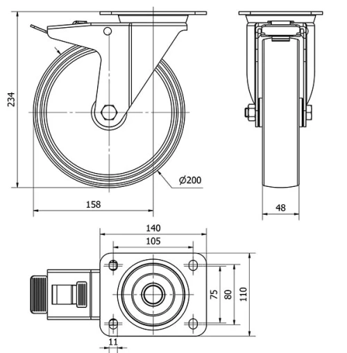 Données techniques TW0210