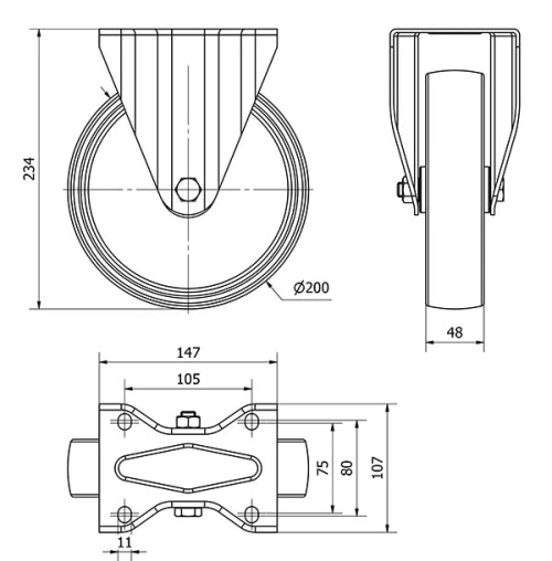 Données techniques TW0205