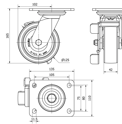 Données techniques 4-1210