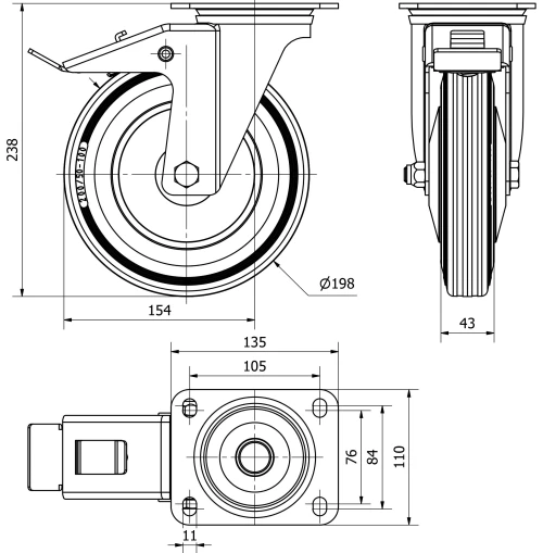 Données techniques TW0038