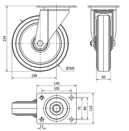 Données techniques TW0299