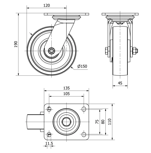 Données techniques 4-0801