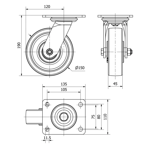 Données techniques 4-0800