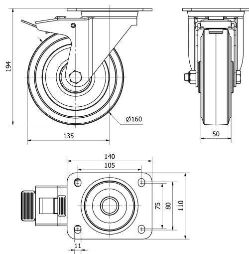 Données techniques TW0298