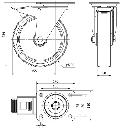 Données techniques TW0307