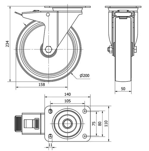 Données techniques TW0307