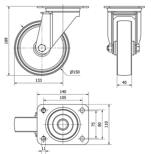 Données techniques TW0199