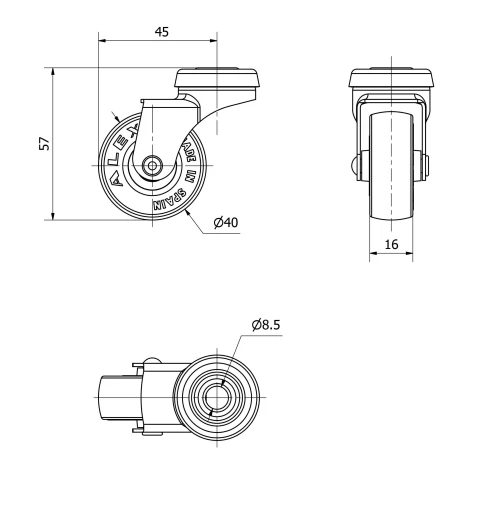 Données techniques 2-2571