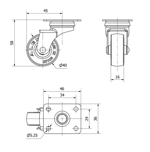 Données techniques 2-2564