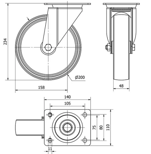 Données techniques TW0200