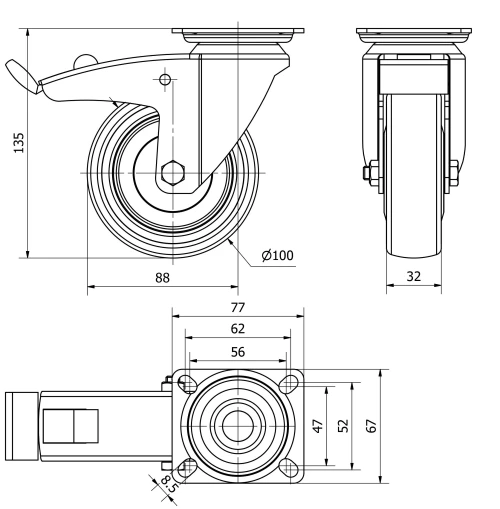 Données techniques TW0063