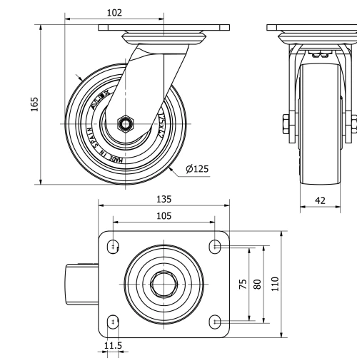 Données techniques 4-0953