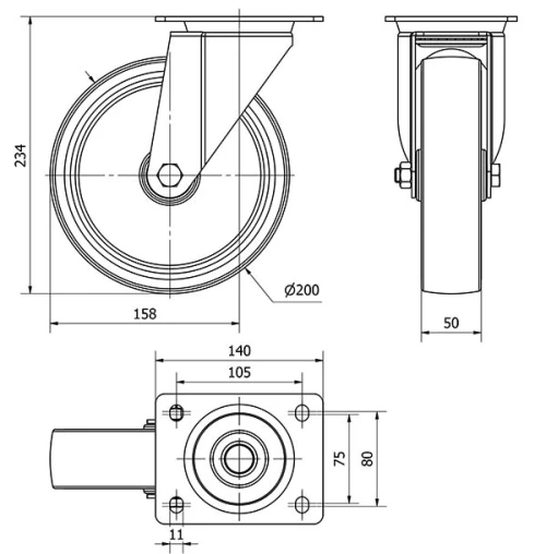 Données techniques TW0305