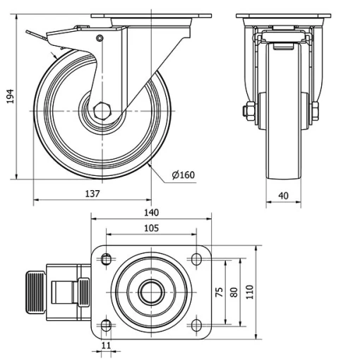 Données techniques TW0310