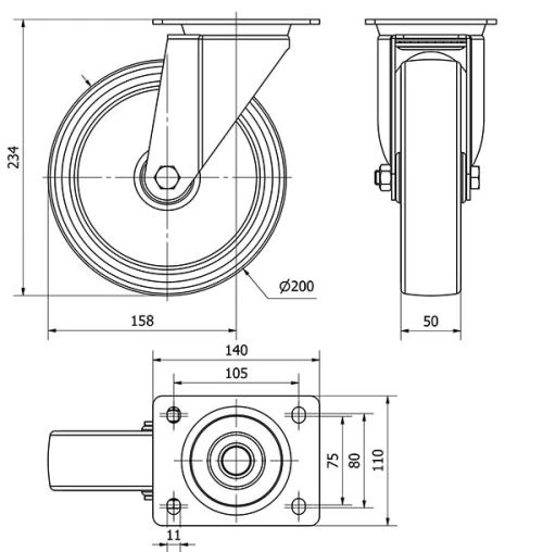 Données techniques TW0311