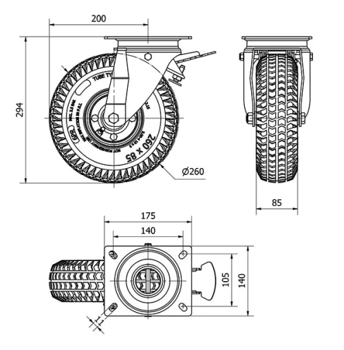 Données techniques 4-0030