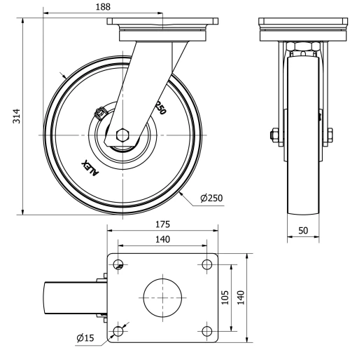 Données techniques 4-0428