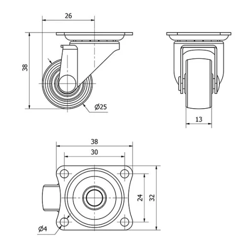 Données techniques TW0128