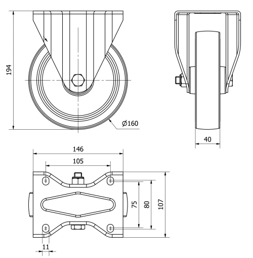 Données techniques TW0309