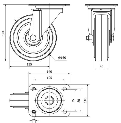 Données techniques TW0296