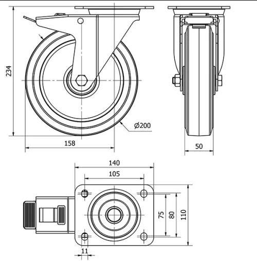 Données techniques TW0301