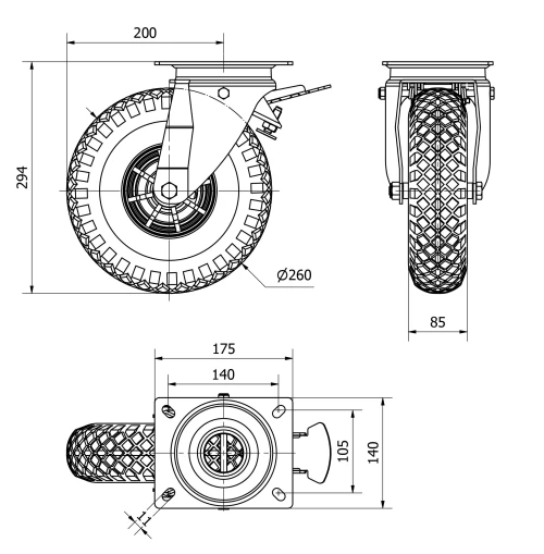 Données techniques 4-0900