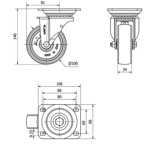 Données techniques 2-1058
