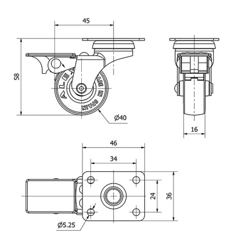 Données techniques 1-0553