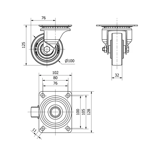 Données techniques 4-0100
