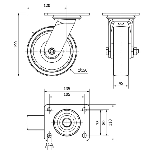 Données techniques 4-0855