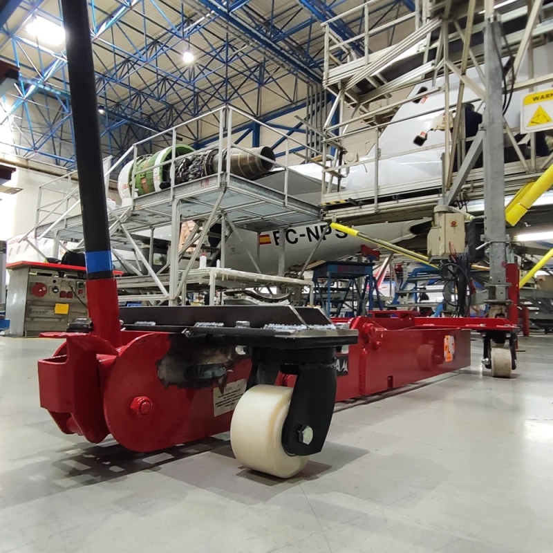 Projet de Roulettes Secteur Aéronautique. Projet de roulettes industrielles spécialement conçues pour l’industrie aéronautique