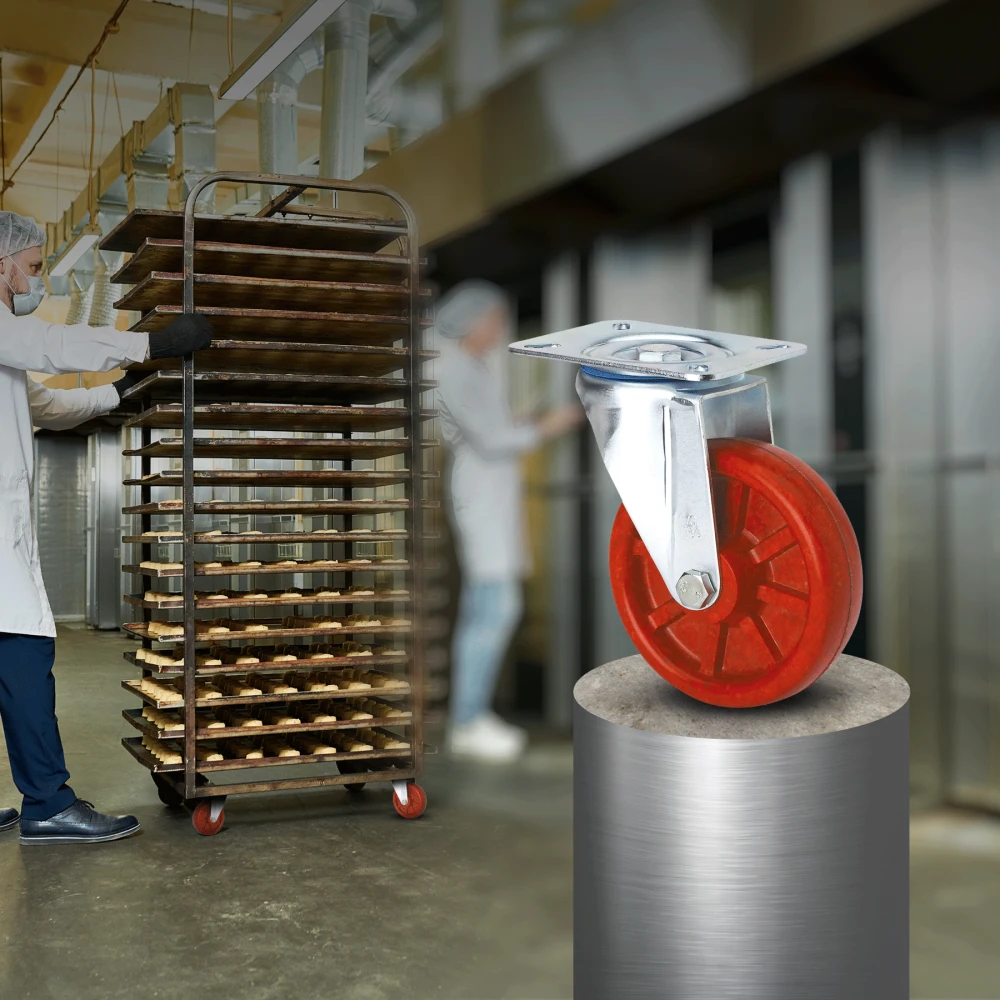 RUEDAS ALEX AUGMENTE SA GAMME DE ROULETTES POUR HAUTES TEMPÉRATURES