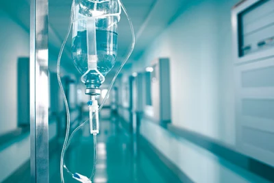 Mobilier clinico-sanitaire (pied à perfusion)