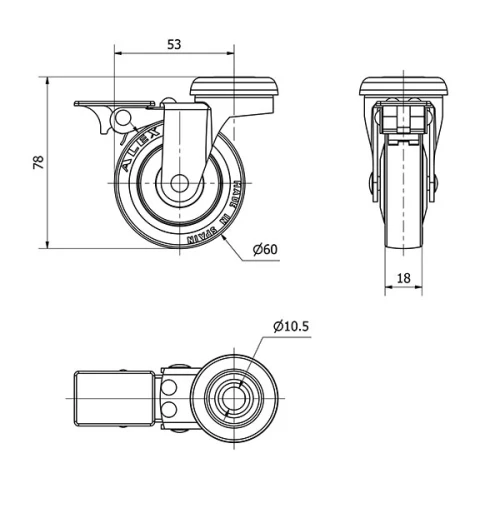 Données techniques 1-0558