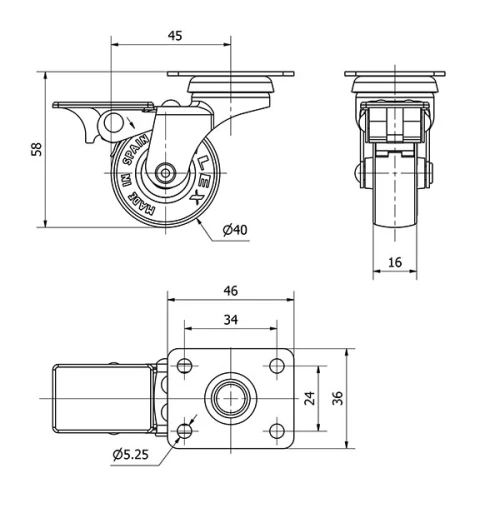 Données techniques 1-0547