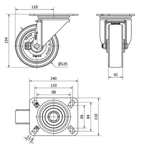 Données techniques 2-3709