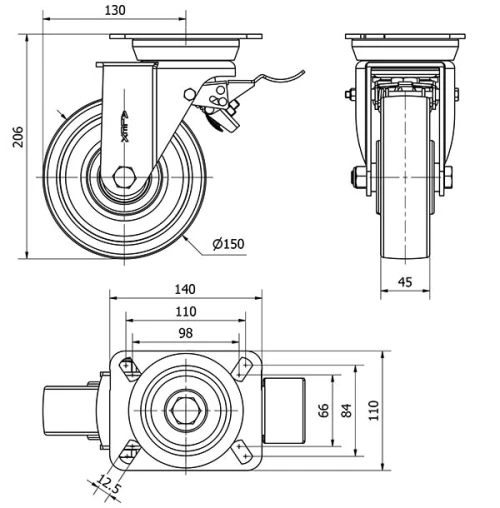 Données techniques 2-1825
