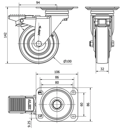 Données techniques 2-1208
